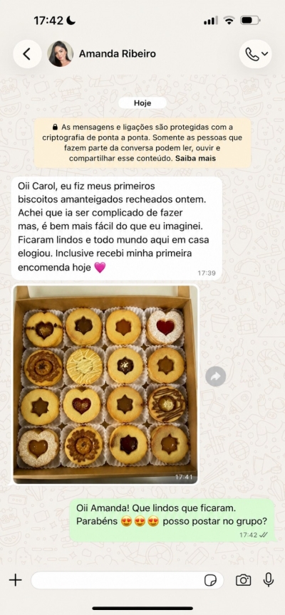 Depoimento de aluna